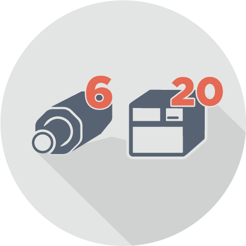 iTrace图象分析追踪软件支持 6 支图象分析用摄影机