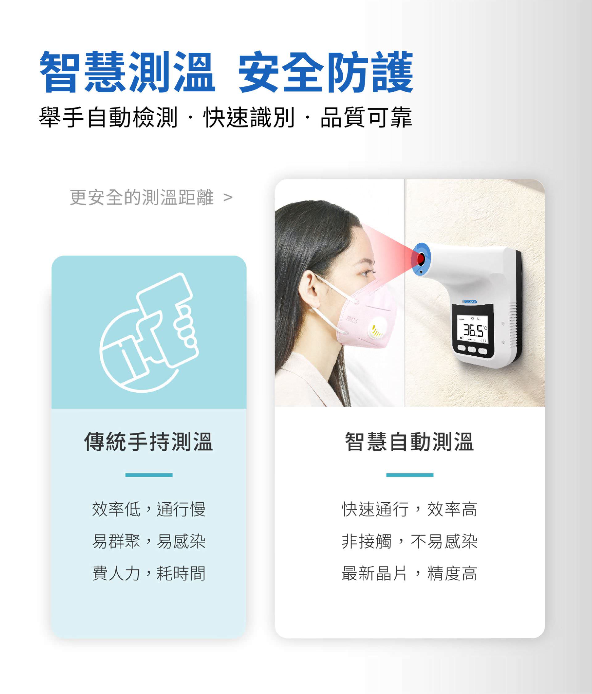 BE-4302智能测温，安全防护。自动检测，快速识别，品质可靠。